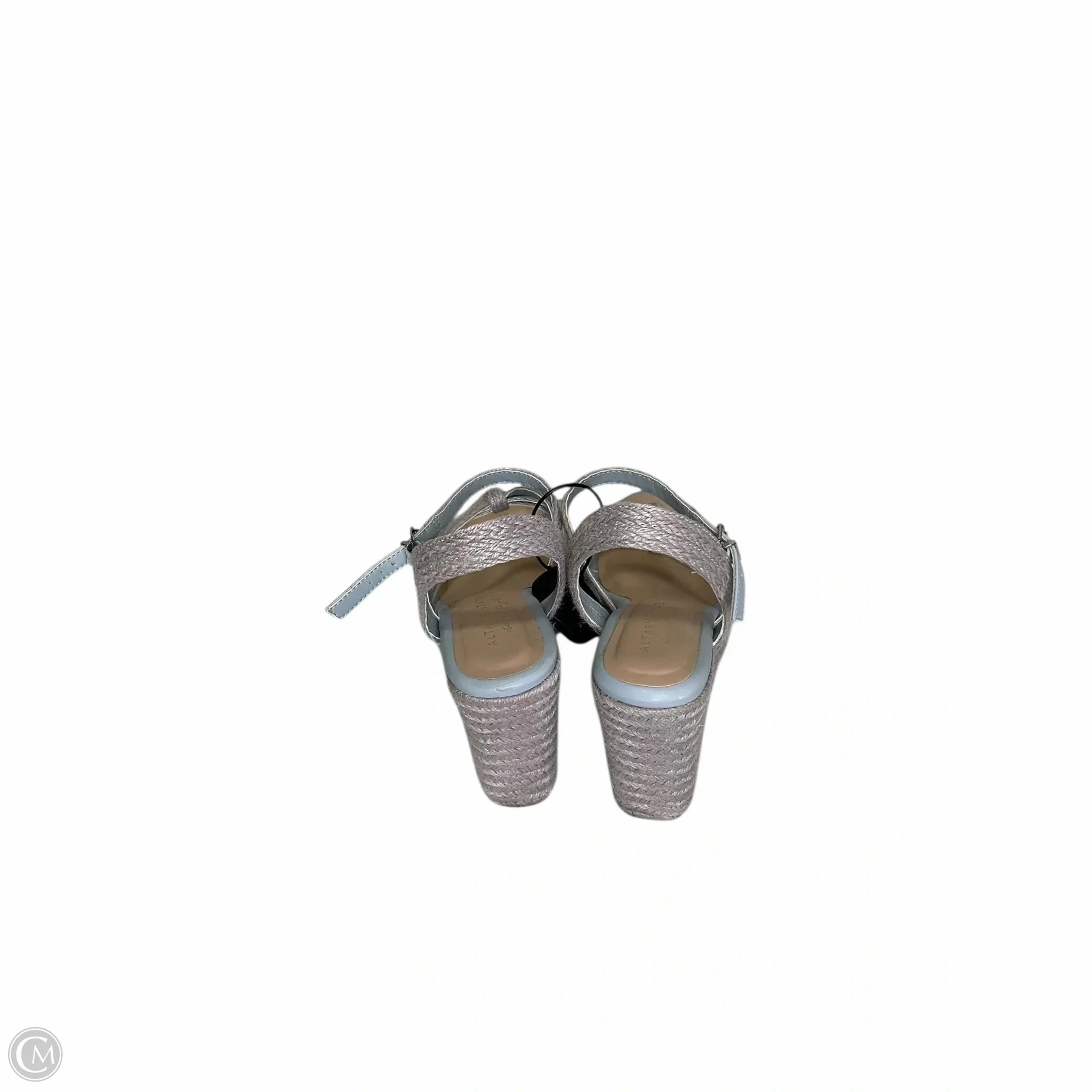 Sandals Heels Wedge By Altard State In Blue, Size: 9