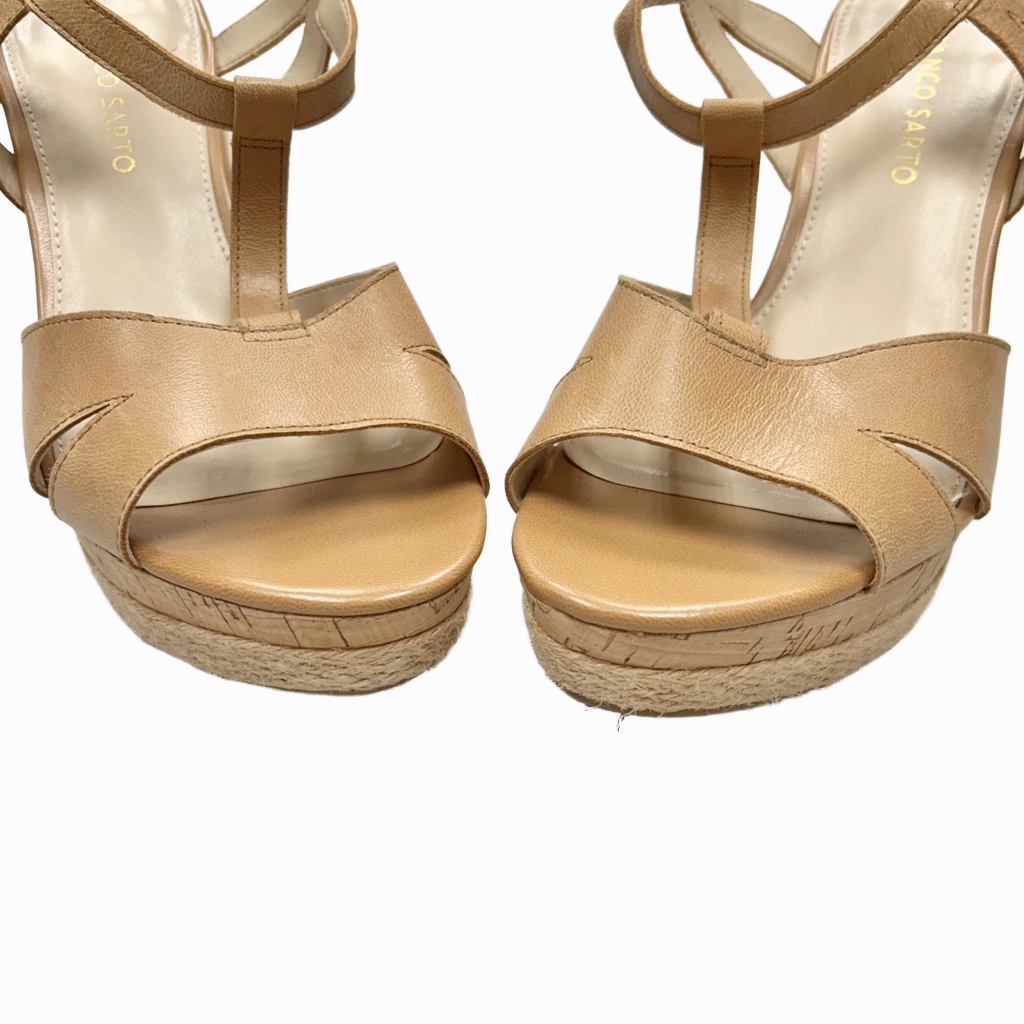 Sandals Heels Wedge By Franco Sarto  Size: 8