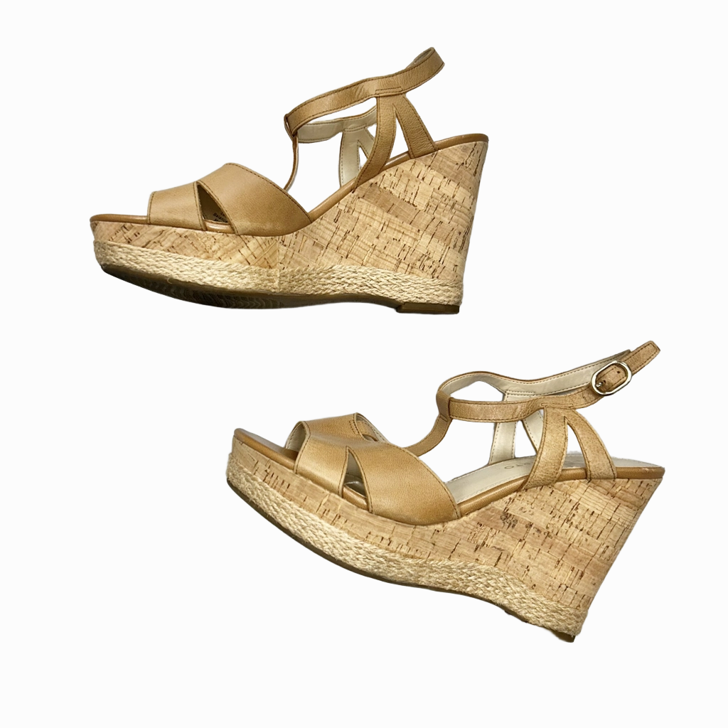 Sandals Heels Wedge By Franco Sarto  Size: 8
