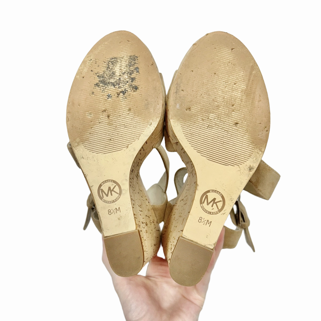 Sandals Heels Wedge By Michael By Michael Kors  Size: 8.5