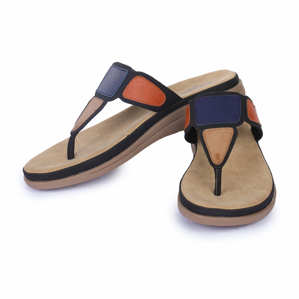 Senorita Casual (Blue) Slipper For Women M17-03 By Liberty