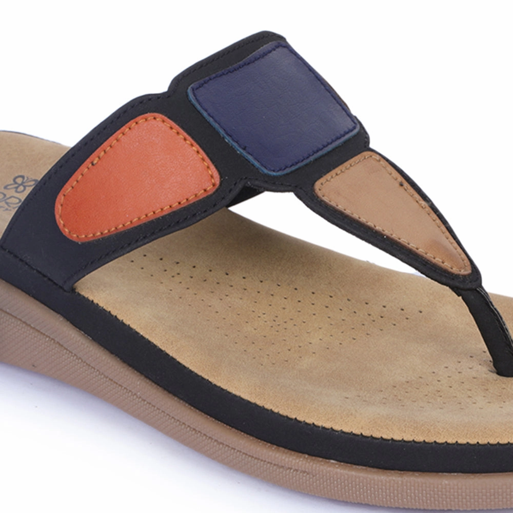 Senorita Casual (Blue) Slipper For Women M17-03 By Liberty