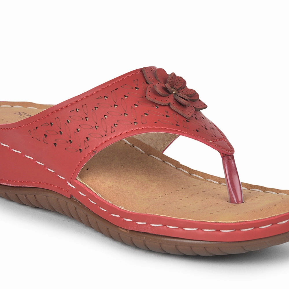 Senorita Casual Cherry Slipper For Women LAF-756 By Liberty