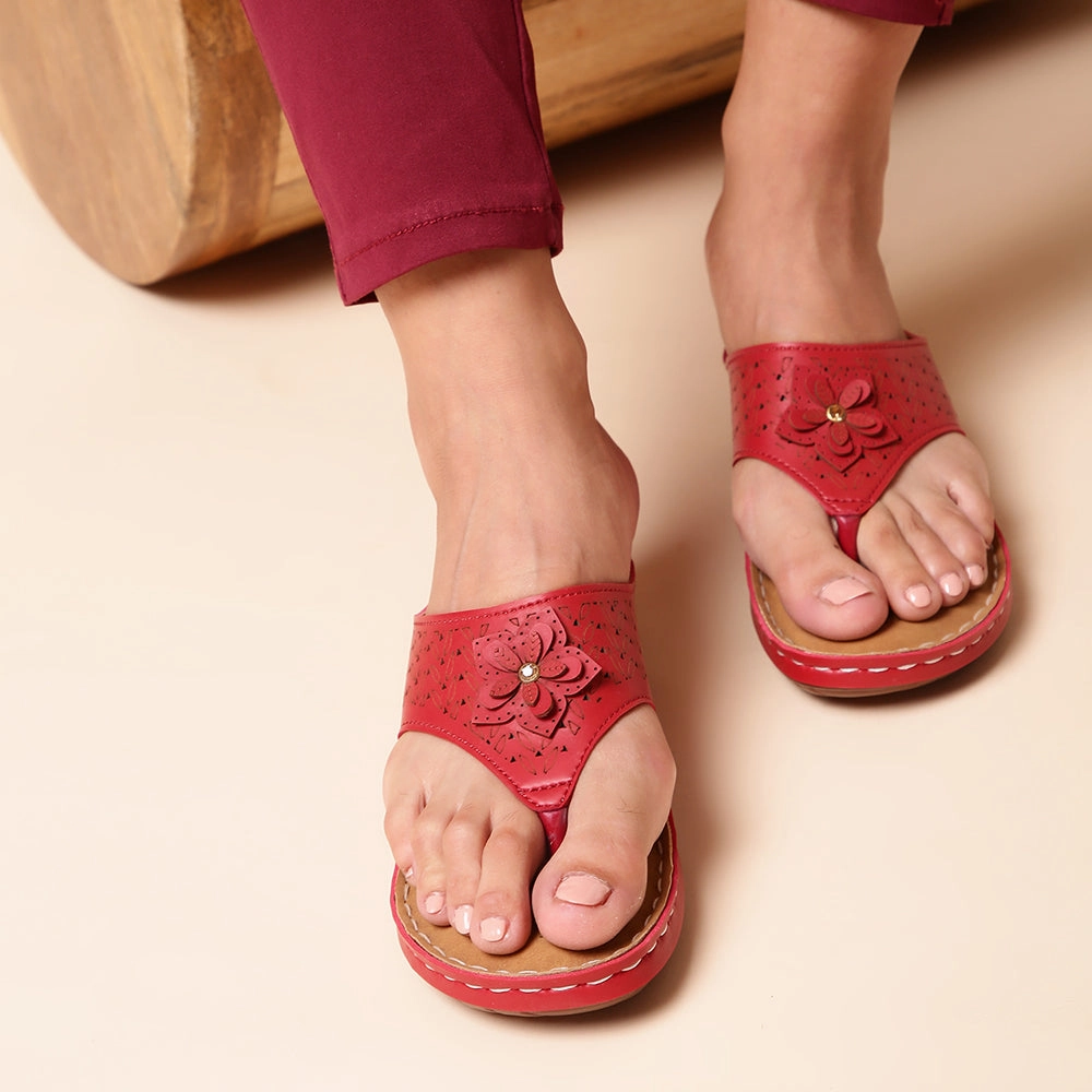 Senorita Casual Cherry Slipper For Women LAF-756 By Liberty