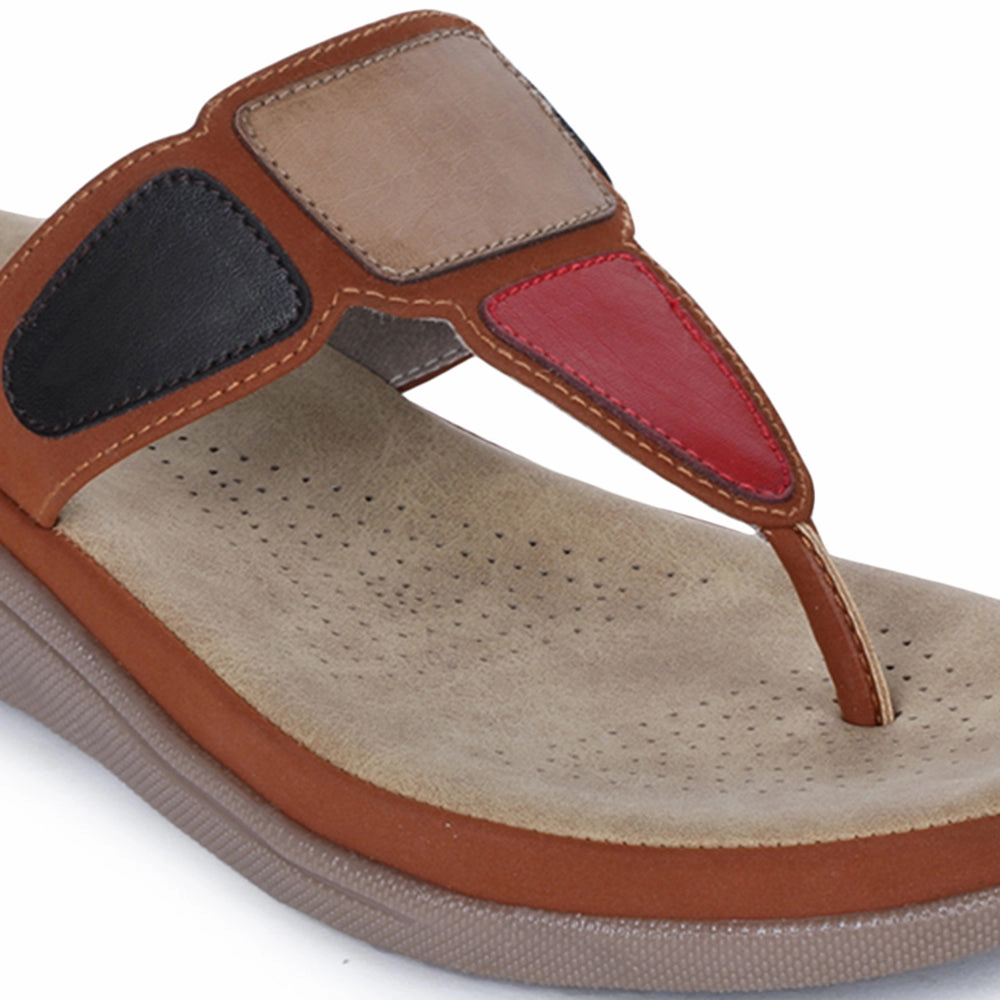 Senorita Casual (Cherry) Slipper For Women M17-03 By Liberty
