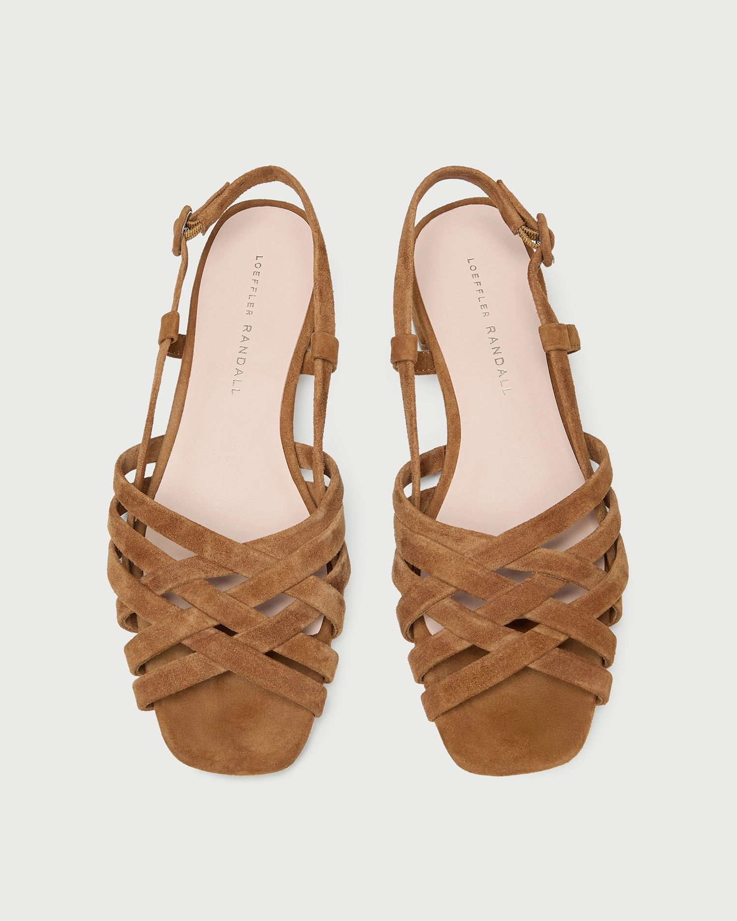 Shelly Cacao Suede Flat Sandal