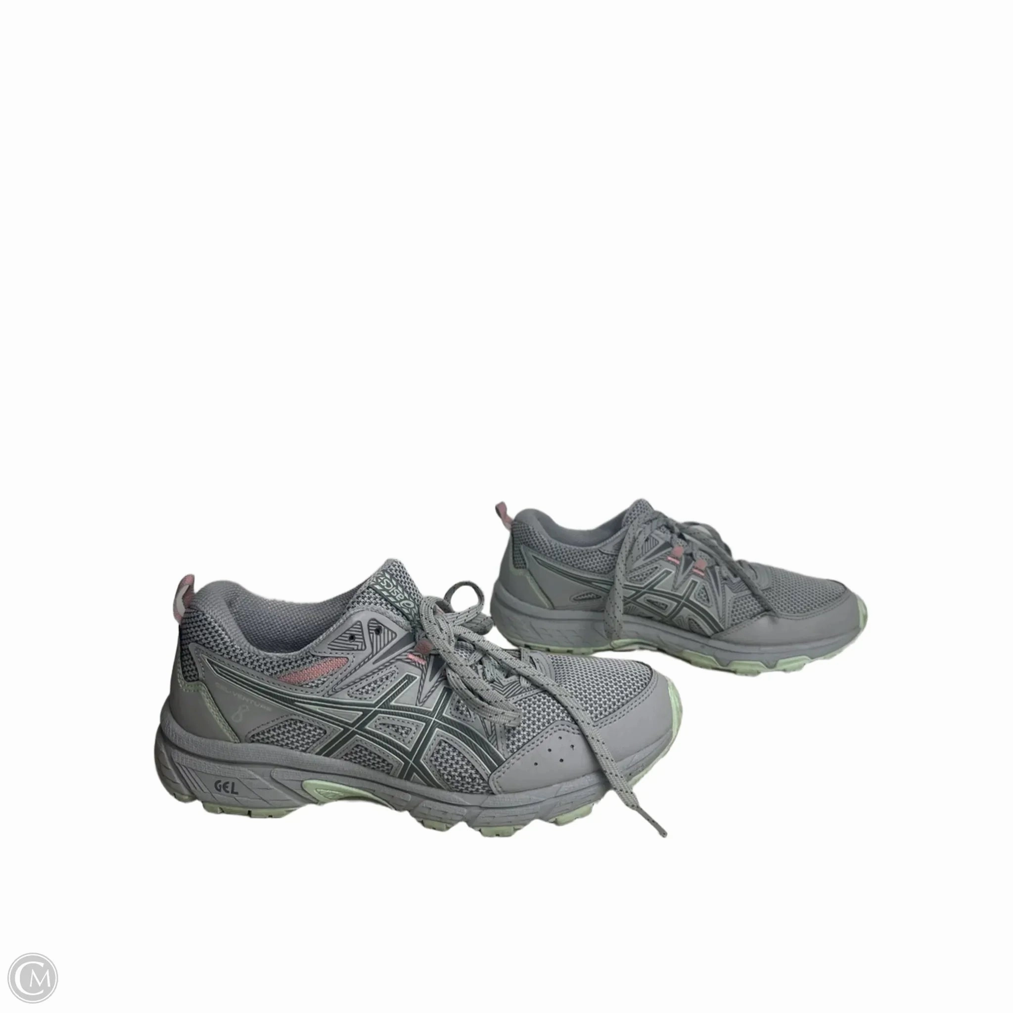 Shoes Athletic By Asics In Grey, Size: 7.5