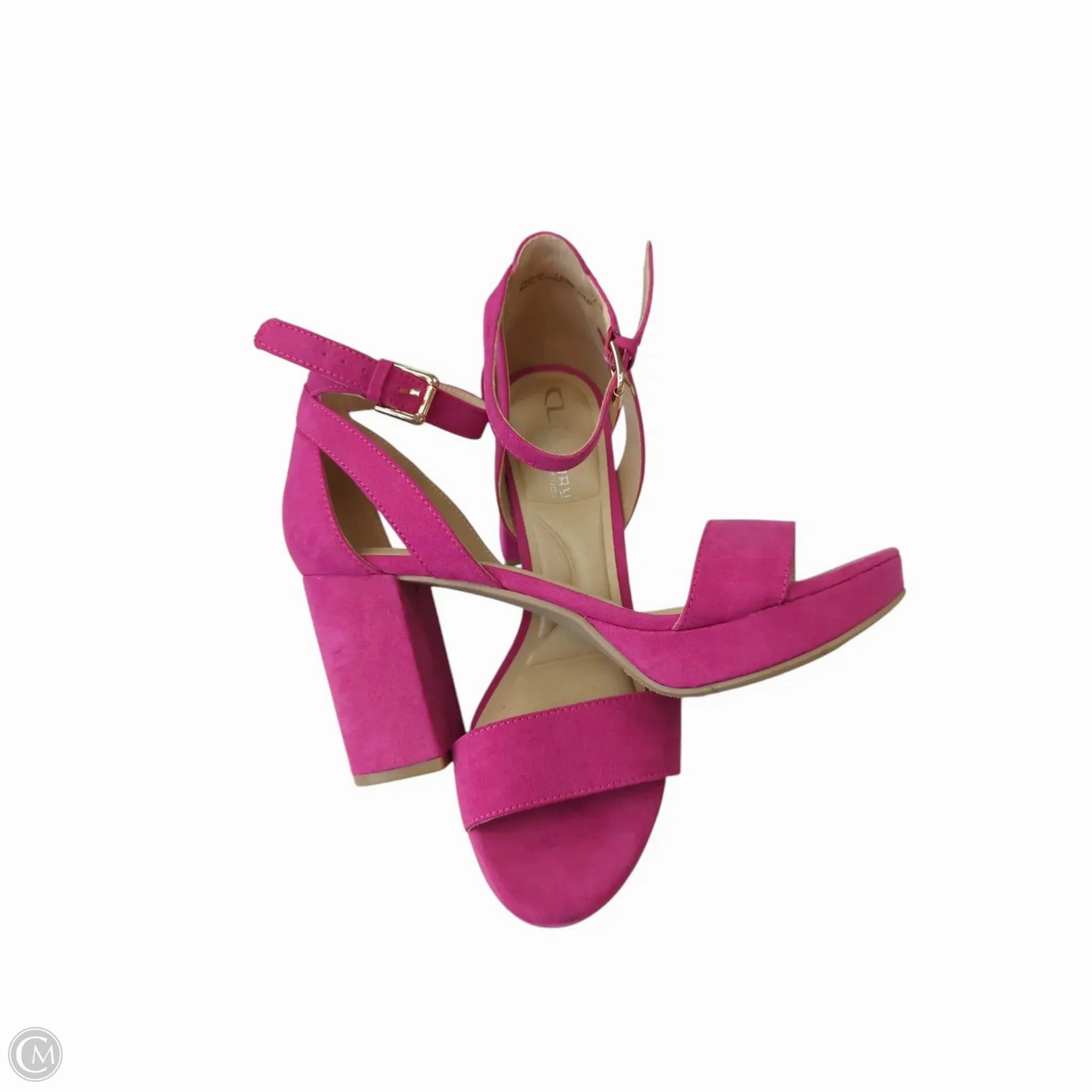 Shoes Heels Block By Chinese Laundry In Pink, Size: 7.5