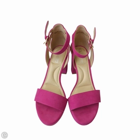 Shoes Heels Block By Chinese Laundry In Pink, Size: 7.5