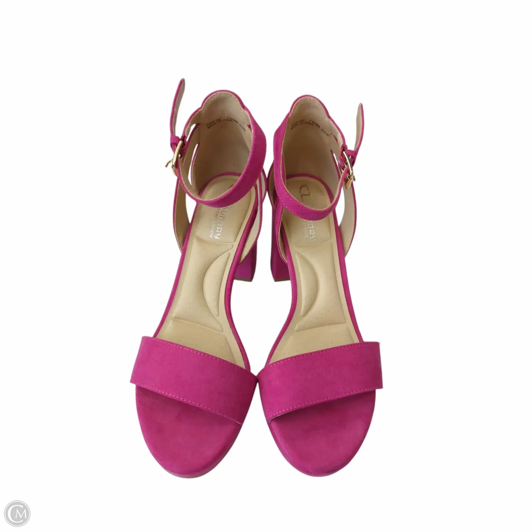 Shoes Heels Block By Chinese Laundry In Pink, Size: 7.5