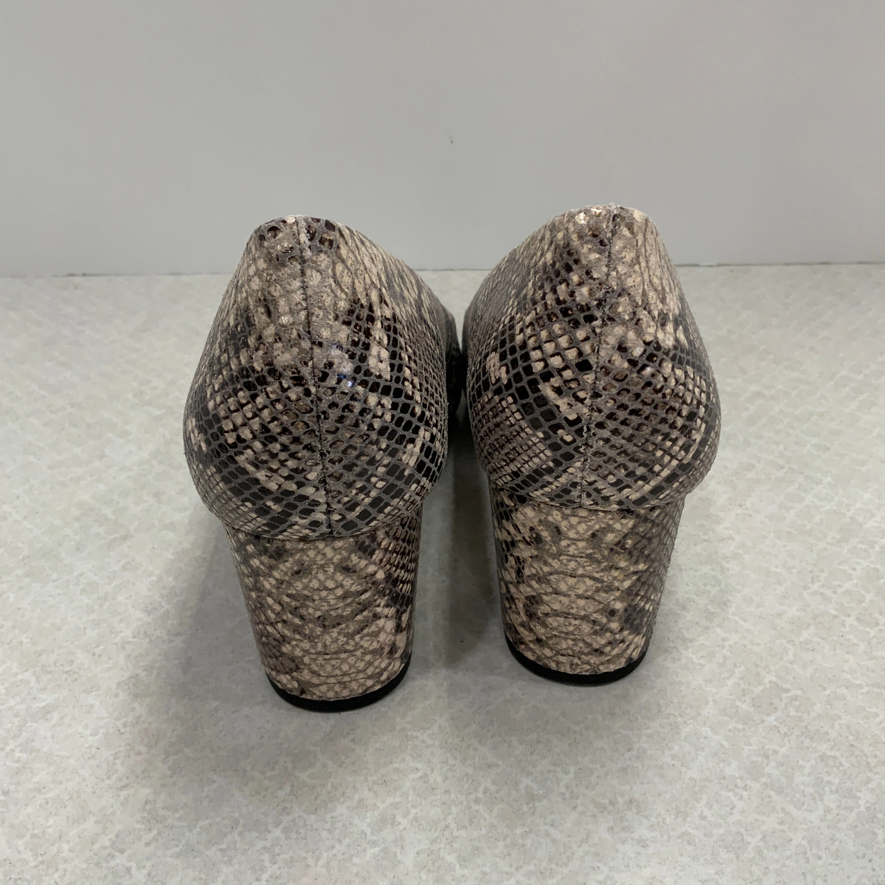 Shoes Heels Block By Corso Como In Animal Print, Size: 6.5