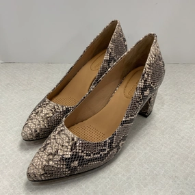 Shoes Heels Block By Corso Como In Animal Print, Size: 6.5