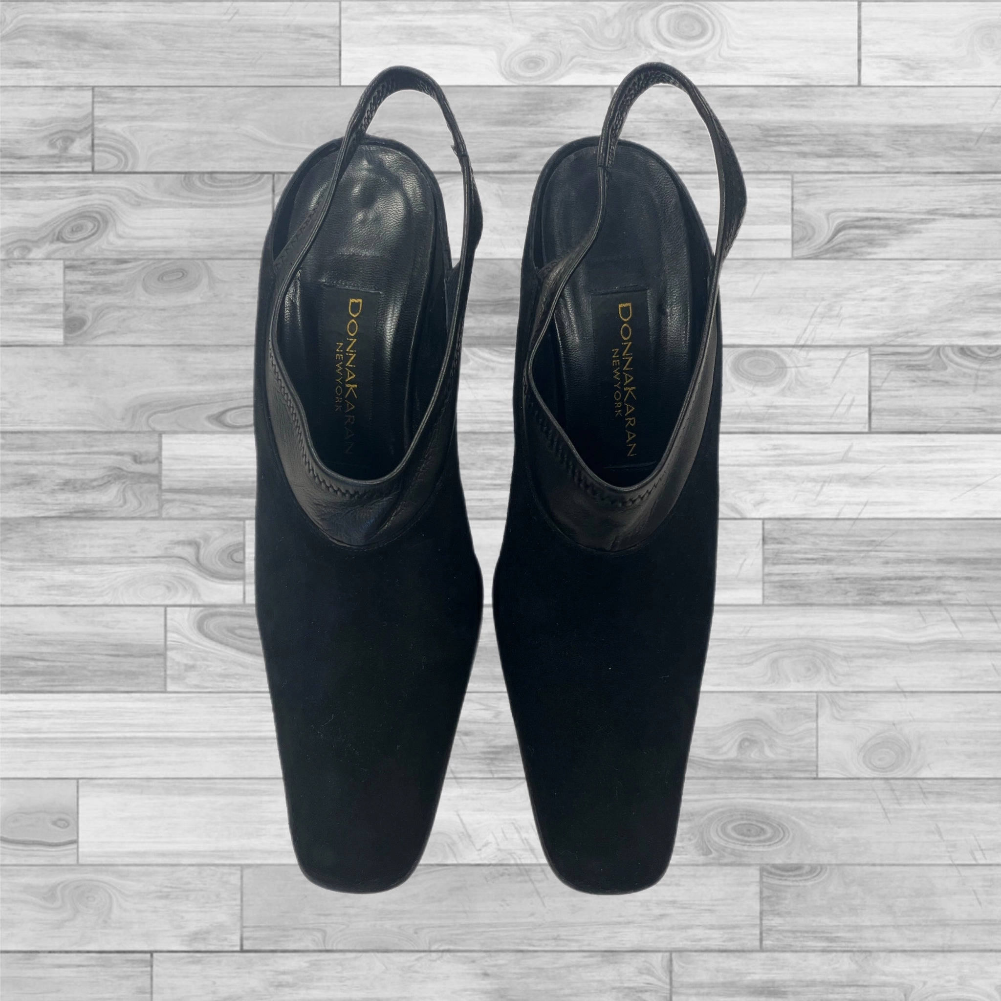 Shoes Heels Block By Donna Karan In Black, Size: 7.5
