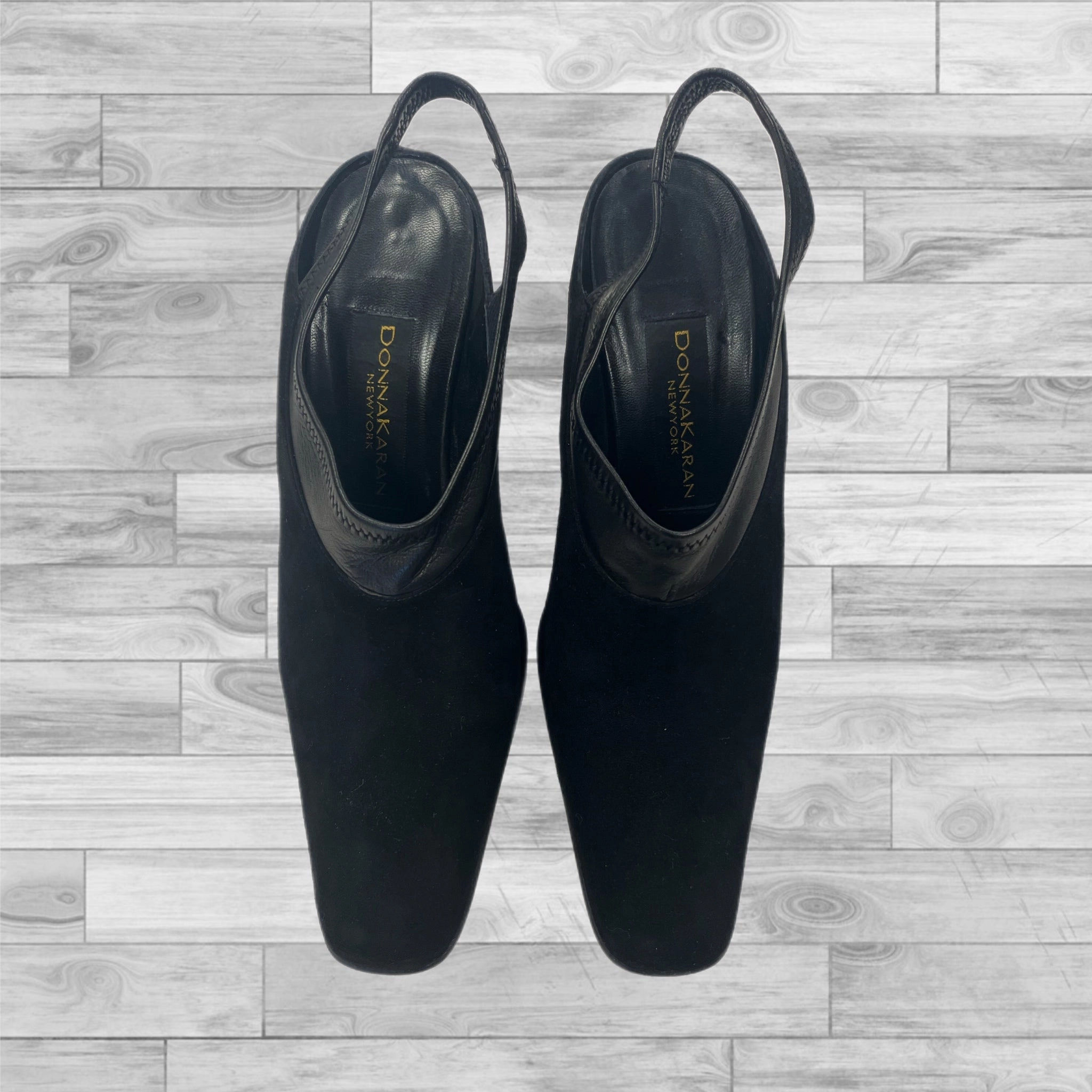 Shoes Heels Block By Donna Karan In Black, Size: 7.5