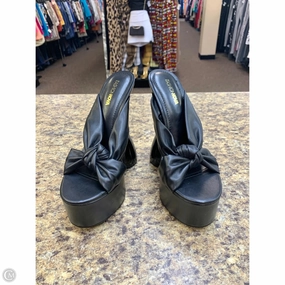 Shoes Heels Block By Fashion Nova In Black, Size: 8.5