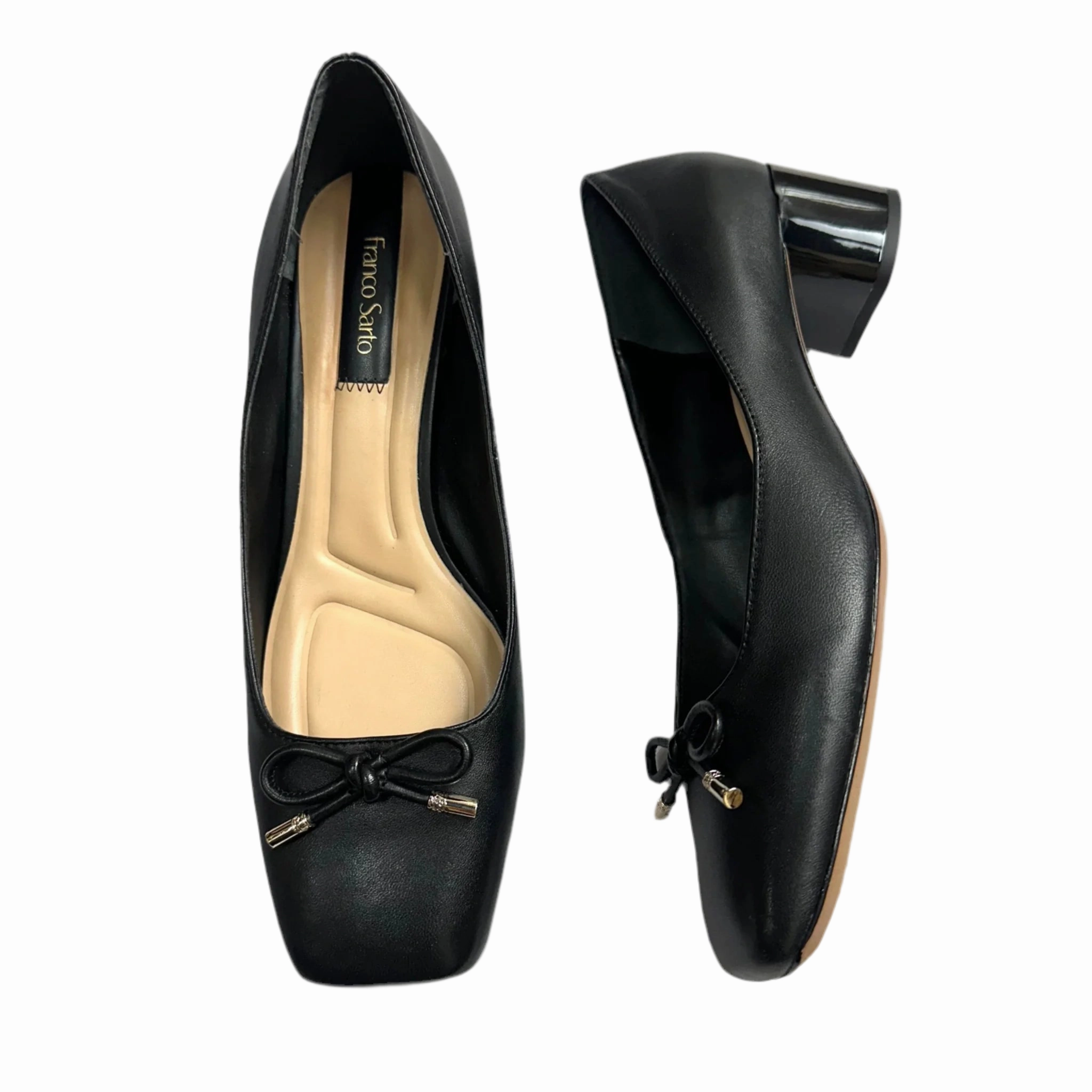Shoes Heels Block By Franco Sarto In Black, Size: 9.5