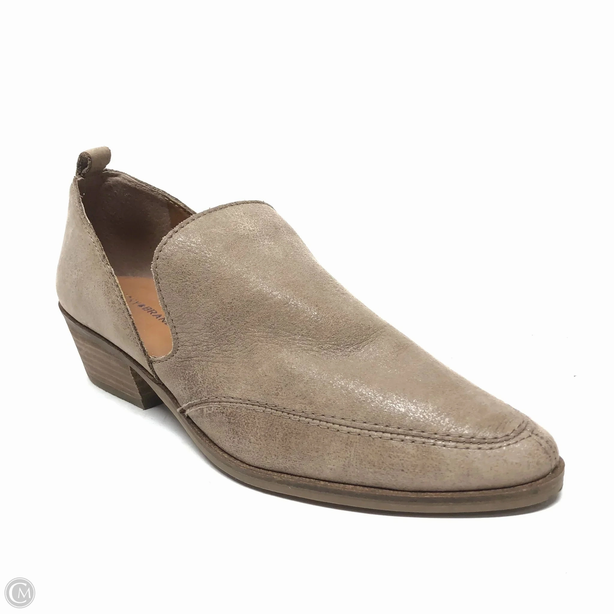 Shoes Heels Block By Lucky Brand In Taupe, Size: 8.5