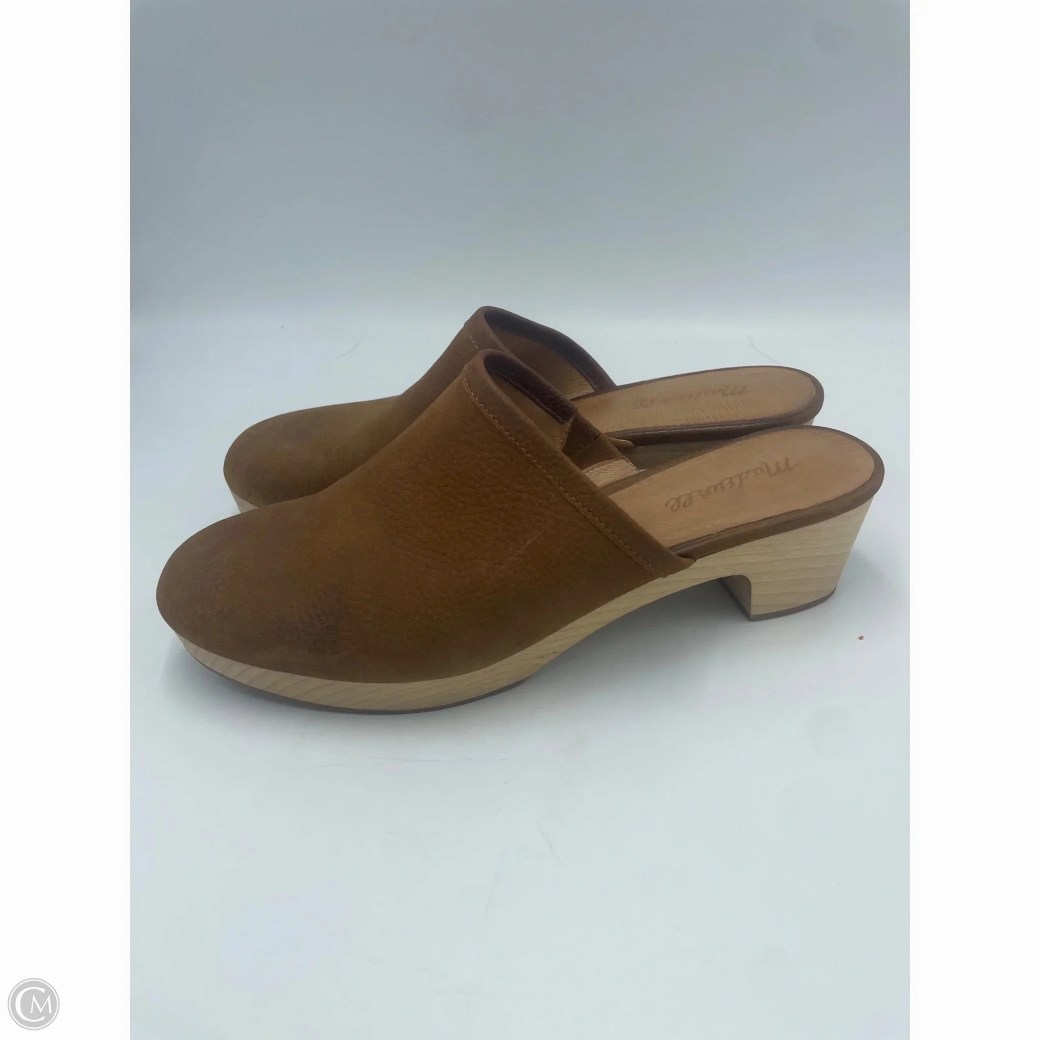Shoes Heels Block By Madewell In Brown, Size: 9