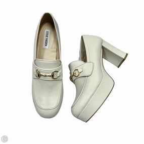 Shoes Heels Block By Steve Madden In Ivory, Size: 11