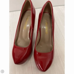 Shoes Heels Stiletto By Clothes Mentor In Red, Size: 5