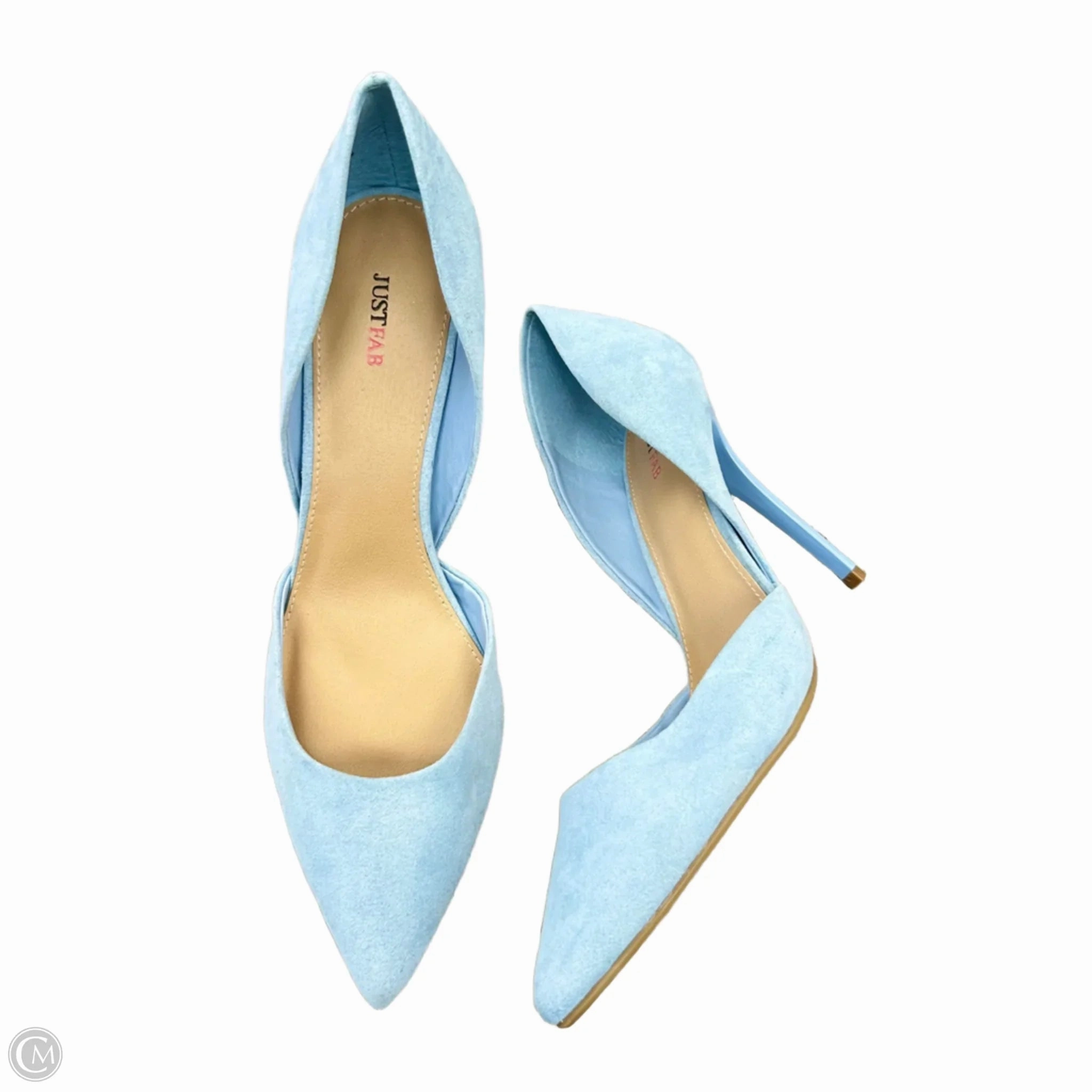 Shoes Heels Stiletto By Just Fab In Blue, Size: 11