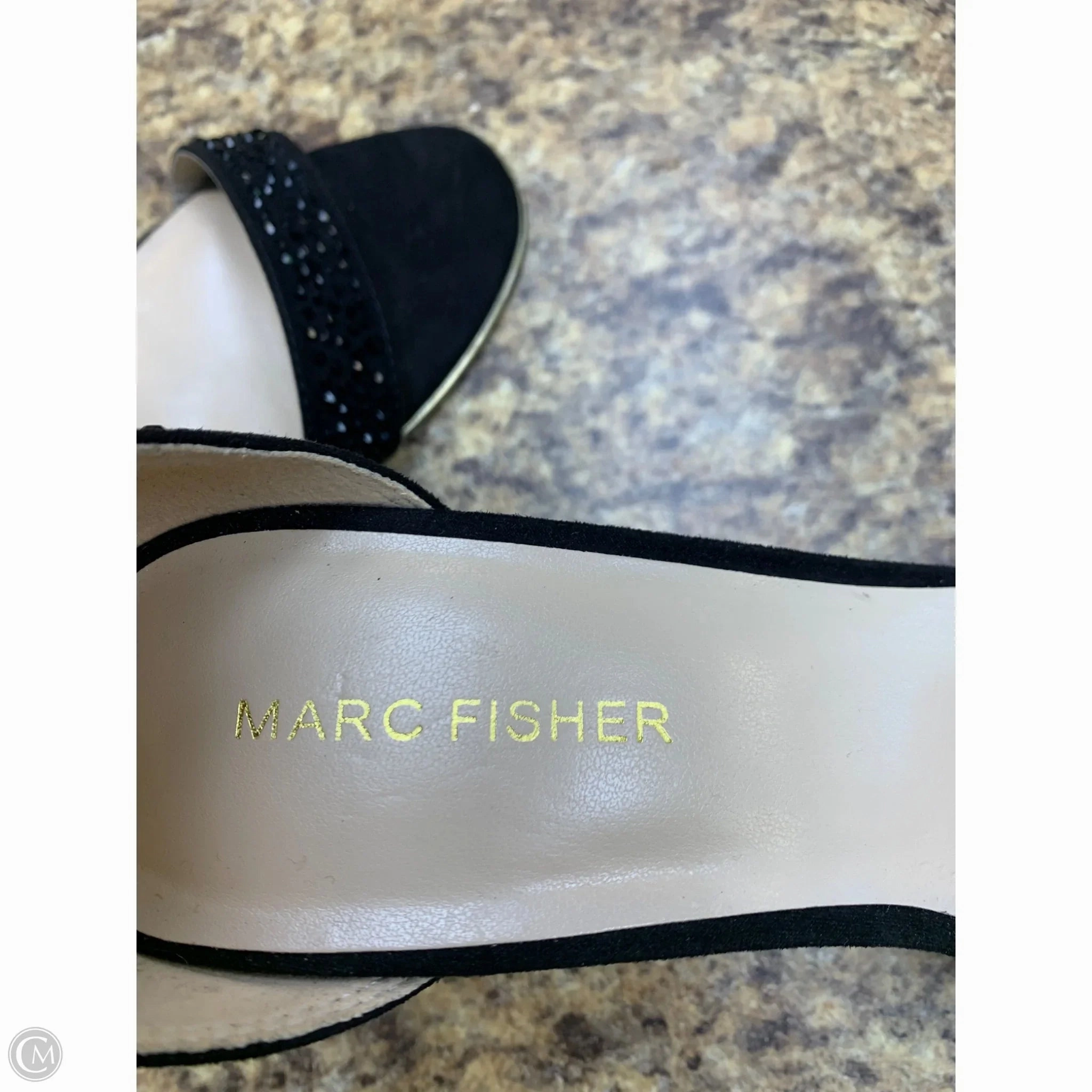 Shoes Heels Stiletto By Marc Fisher In Black, Size: 8.5