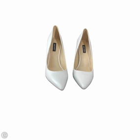 Shoes Heels Stiletto By Nine West In White, Size: 9.5