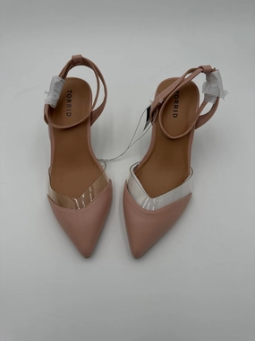 Shoes Heels Stiletto By Torrid In Pink, Size: 9