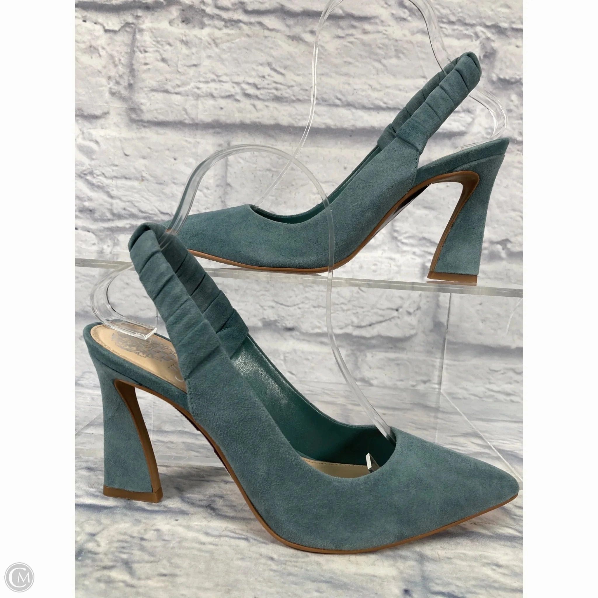 Shoes Heels Stiletto By Vince Camuto In Blue, Size: 7
