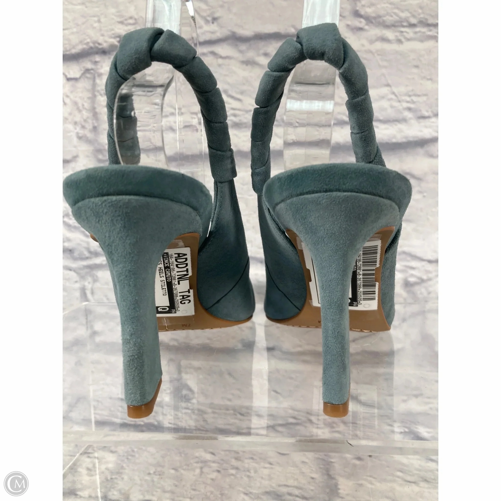 Shoes Heels Stiletto By Vince Camuto In Blue, Size: 7
