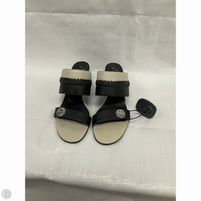 Shoes Heels Wedge By Brighton In Black, Size: 7.5