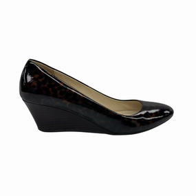 Shoes Heels Wedge By Cole-Haan In Animal Print, Size:6.5