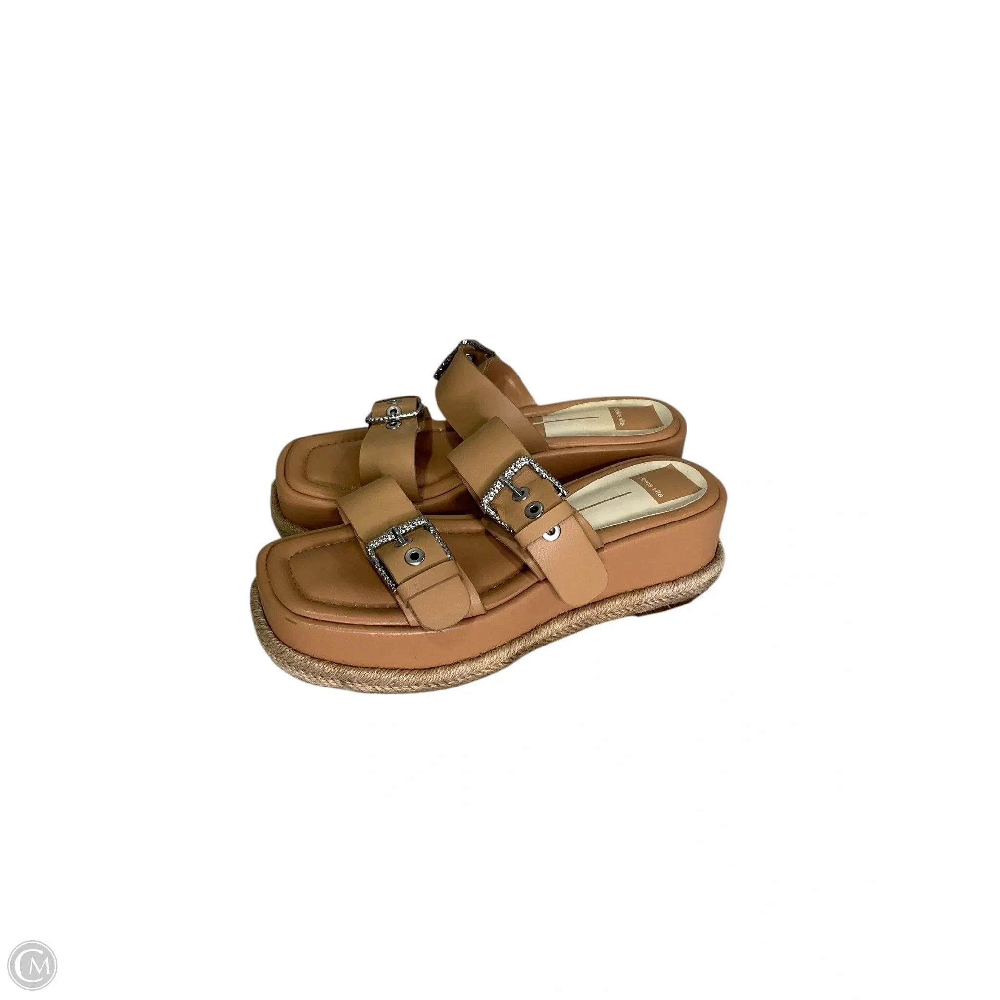 Shoes Heels Wedge By Dolce Vita In Cream, Size: 8