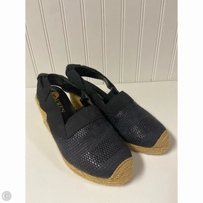 Shoes Heels Wedge By Lauren By Ralph Lauren In Black, Size: 5