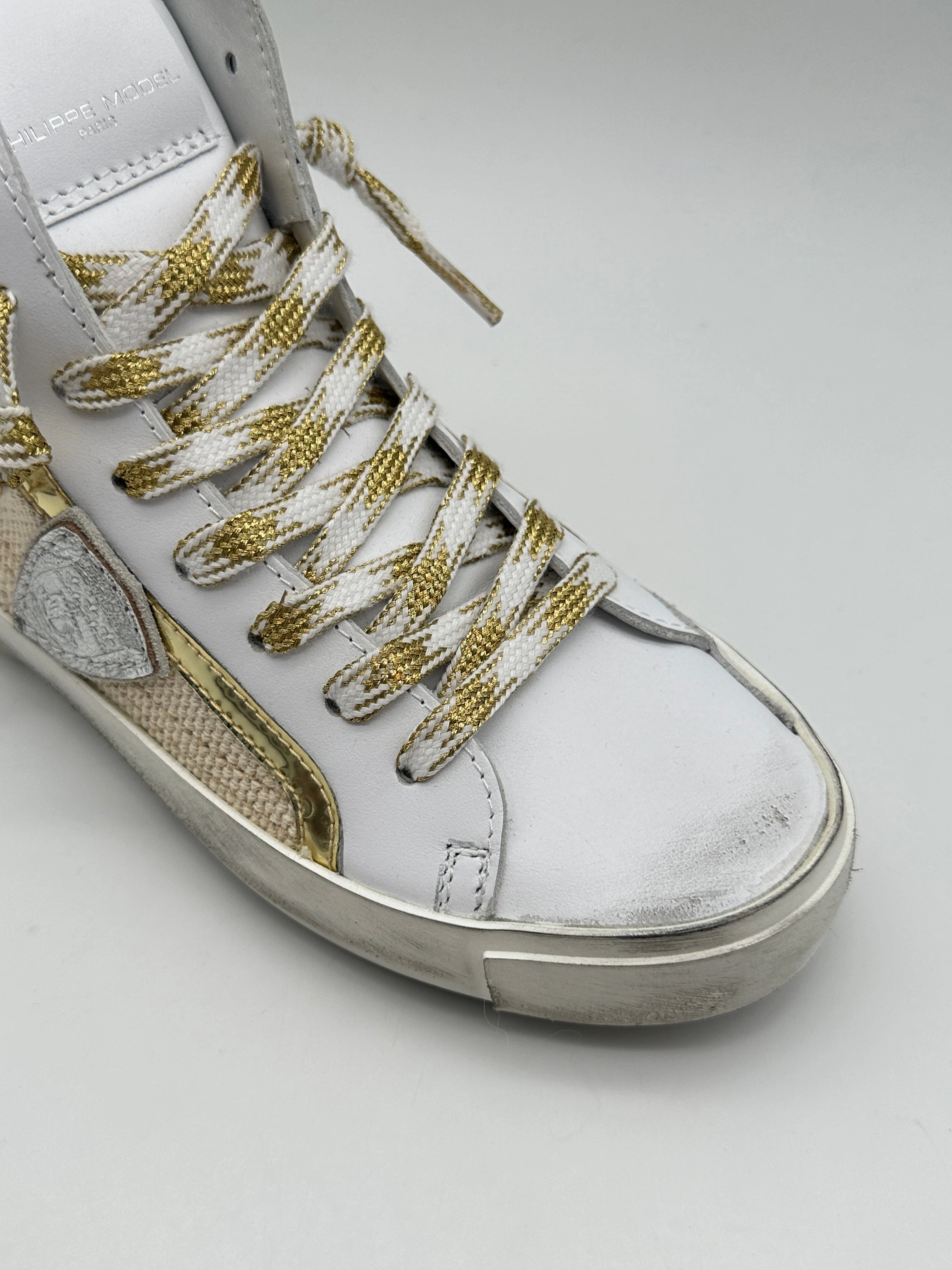 Sneakers Alte PRSX High W Animal Beige E Verde