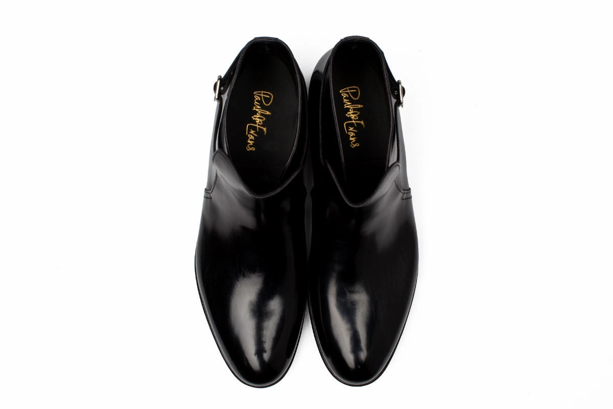 The Drake Buckled Boot - Nero