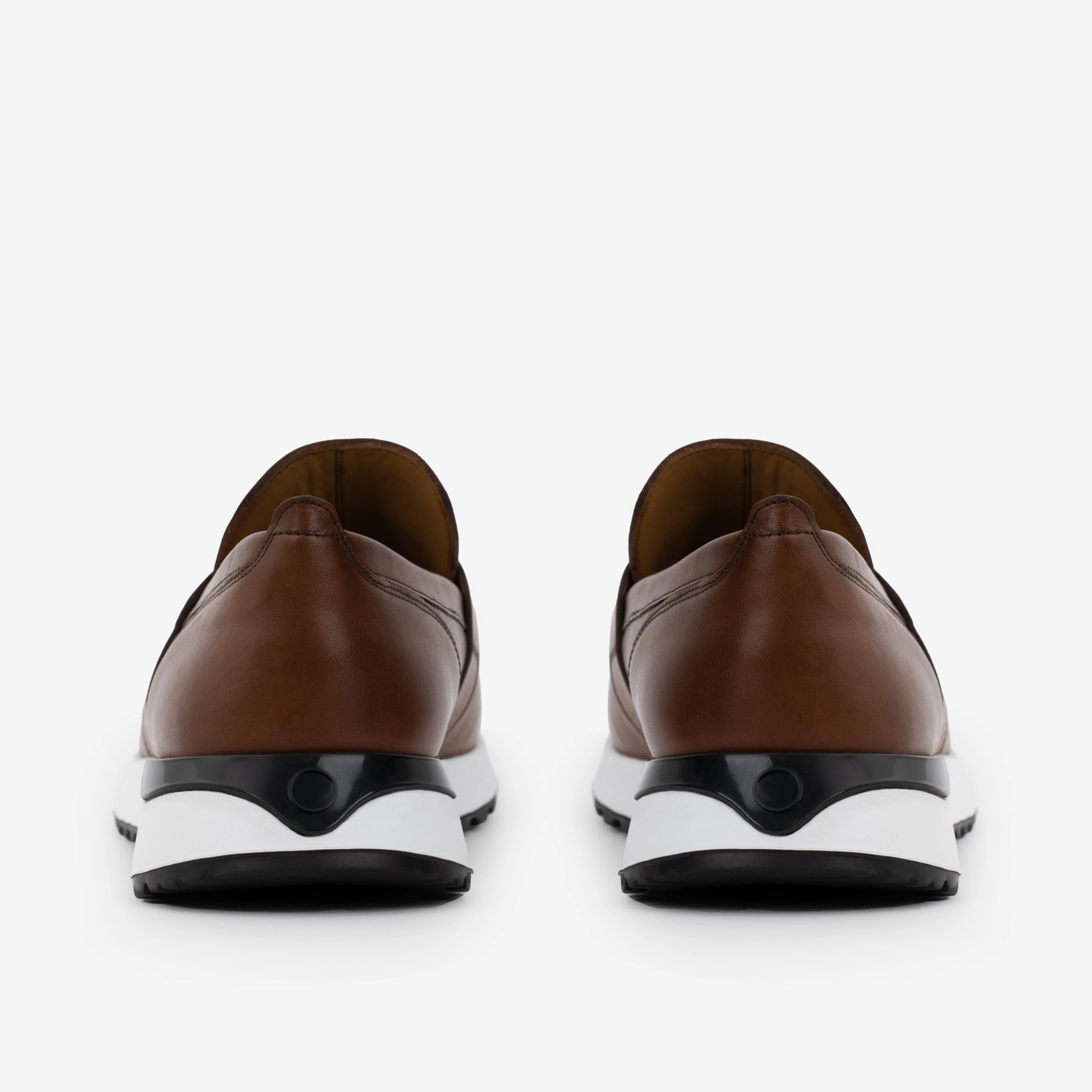 The Lumina Tan Buffalo Leather Women Sneaker
