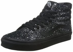 Vans Unisex Ua Sk8-hi High-Top Sneakers. Schwarz (Black/Black). 35 EU