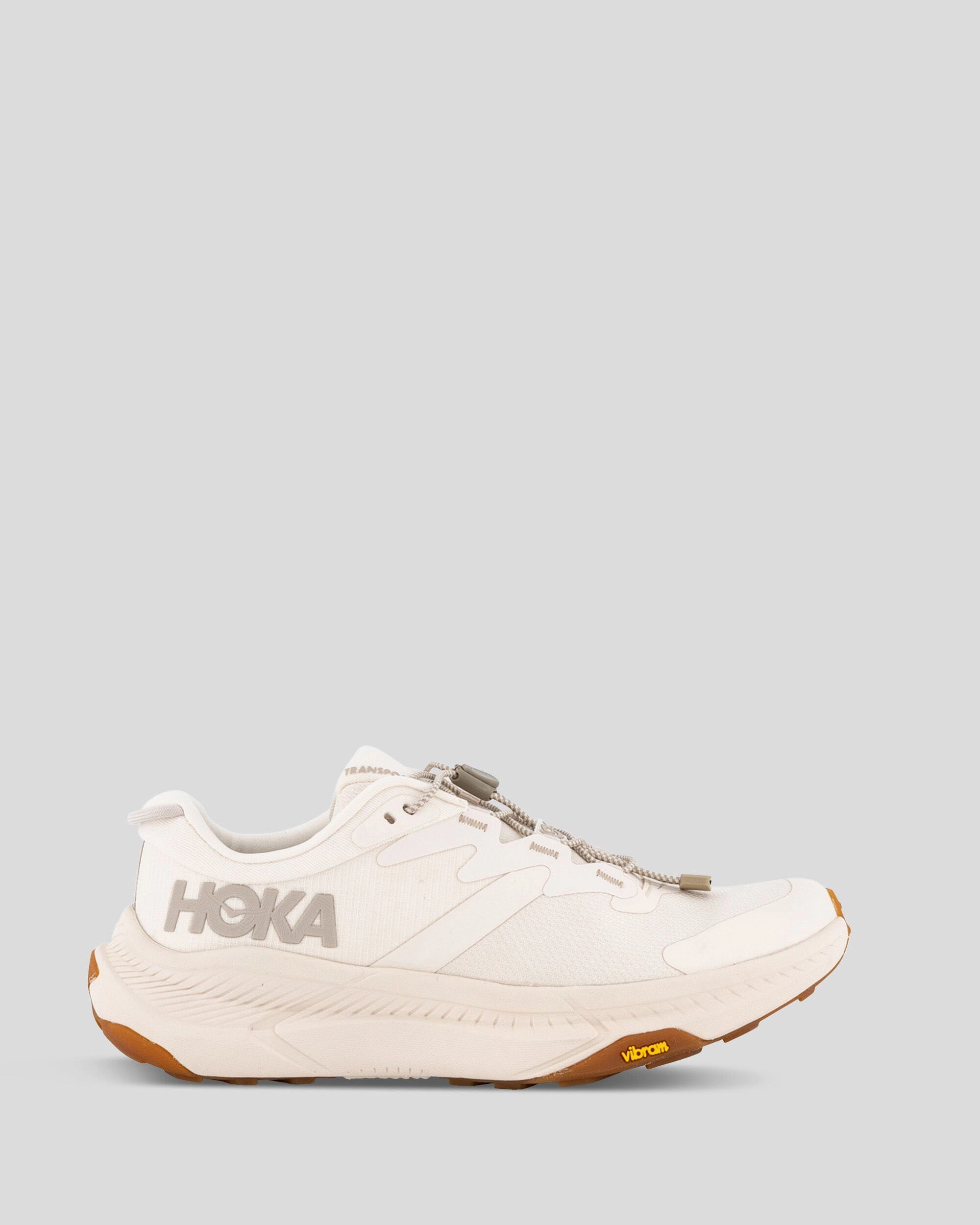 Women's Hoka Transport Walking Shoes - Eggnog